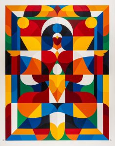 REMED, Homme Crystal Un, 2022, acrylique sur toile, 127 x 164 cm